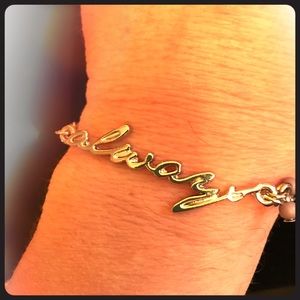 “Always” bracelet